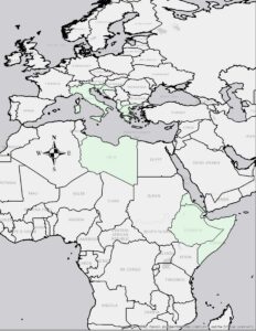 mappa colonie Aisam